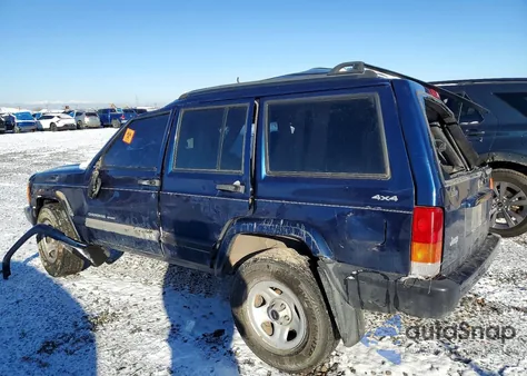 2001 Jeep Cherokee Sport z USA, uszkodzony, nr VIN 1J4FF48S61L613482